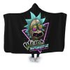 weird science rick hooded blanket coddesigns adult premium sherpa 134 - Rick And Morty Shop