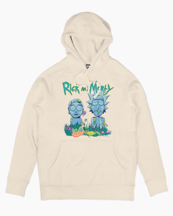 natural rick and morty statues hoodie - Rick And Morty Shop