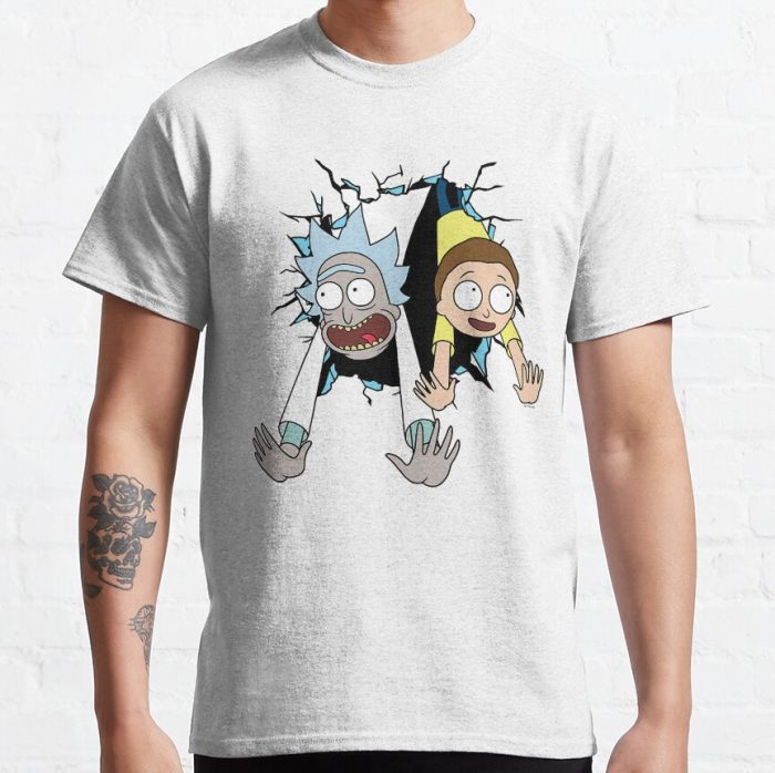 ssrcoclassic teemensfafafaca443f4786front altsquare product1000x1000.u1 15 - Rick And Morty Shop