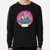 ssrcolightweight sweatshirtmensblack lightweight raglan sweatshirtfrontsquare productx1000 bgf8f8f8 - Rick And Morty Shop