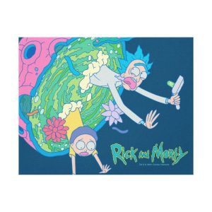 rick and morty falling from infected portal canvas print r23cee0552bf5488399cf6657b9bac420 2wqe 8byvr 1000 700x700 1 - Rick And Morty Shop