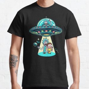 Rick And Morty In Ufo New Design T-Shirt