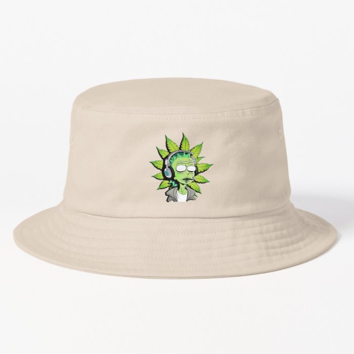 Rick And Morty Morty Smoking Weed Bucket Hat