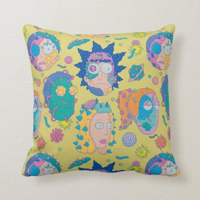 Rick and Morty Infected Smith Family Pillow