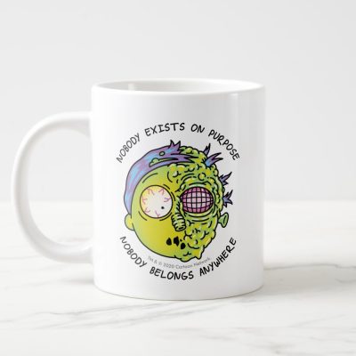 Rick and Morty Stylized Morty Fly Quote