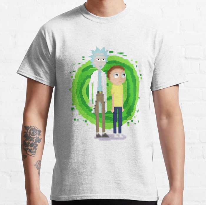 ssrcoclassic teemensfafafaca443f4786front altsquare product1000x1000.u1 9 - Rick And Morty Shop