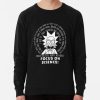 ssrcolightweight sweatshirtmensblack lightweight raglan sweatshirtfrontsquare productx1000 bgf8f8f8 - Rick And Morty Shop