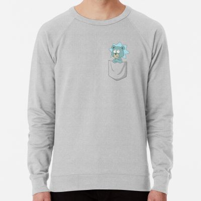 ssrcolightweight sweatshirtmensheather greyfrontsquare productx1000 bgf8f8f8 3 - Rick And Morty Shop