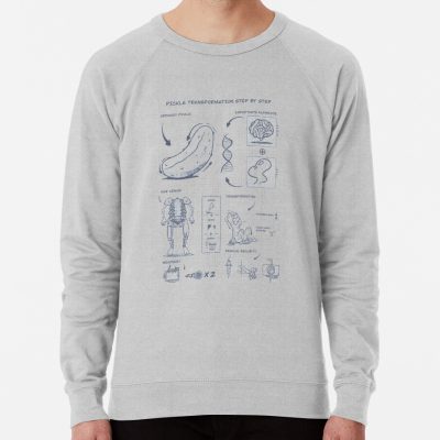 ssrcolightweight sweatshirtmensheather greyfrontsquare productx1000 bgf8f8f8 - Rick And Morty Shop