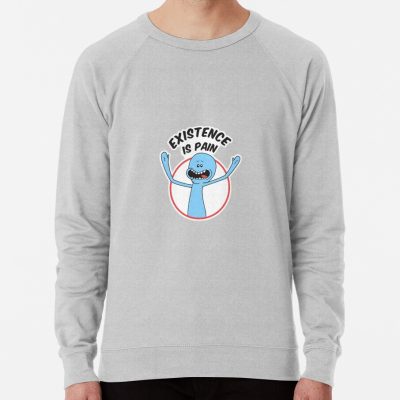 ssrcolightweight sweatshirtmensheather greyfrontsquare productx1000 bgf8f8f8 5 - Rick And Morty Shop